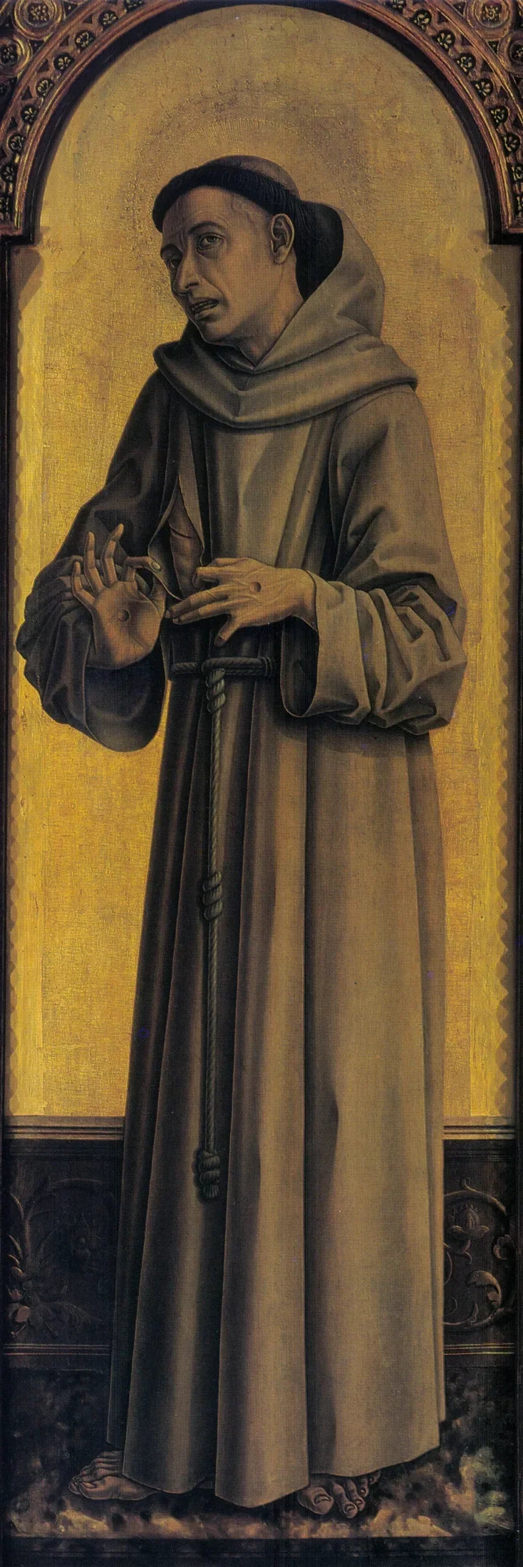 Saint Franciskus af Assisi - Carlo Crivelli