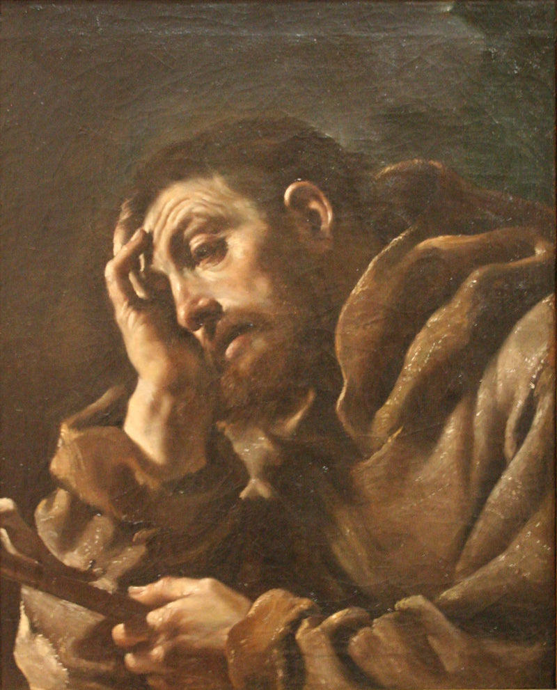 Saint François d'Assise i meditation - Guercino