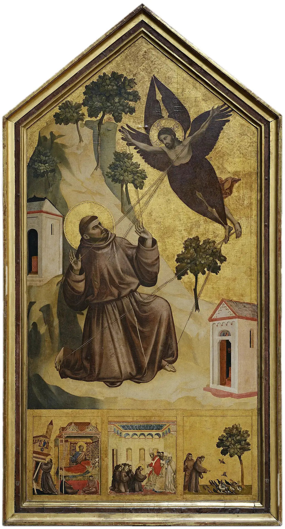 Saint François d’Assise recevant les stigmates - Giotto - Alpha Reproduction