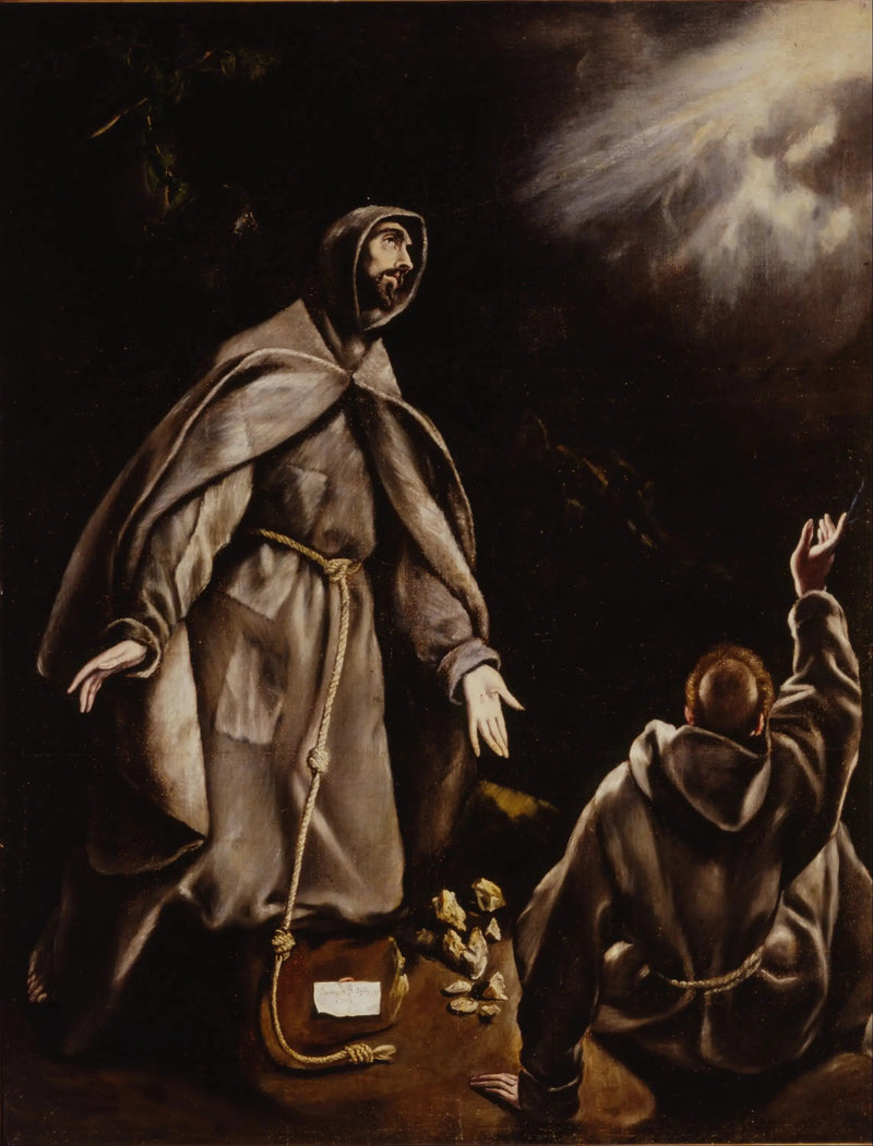 Saint François en ekstase - El Greco