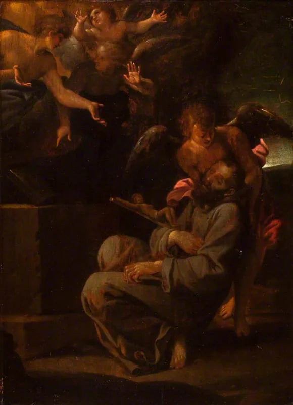 Saint François besvimeret - Annibale Carracci