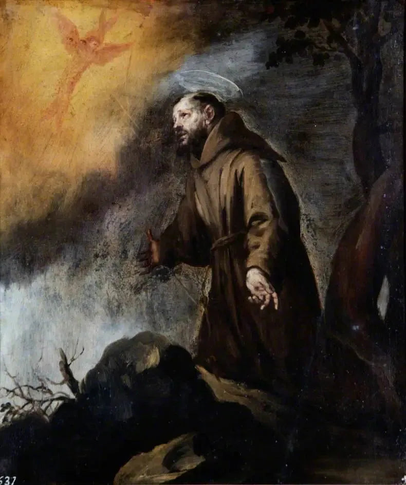 Saint François recevant les stigmates - Bartolomé Esteban Murillo