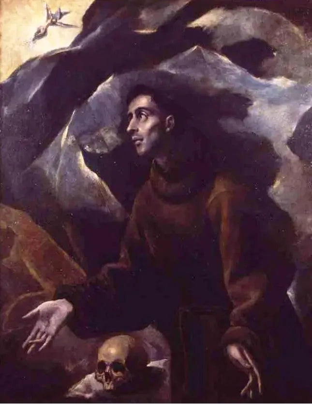 Saint François recevant les stigmatier - El Greco
