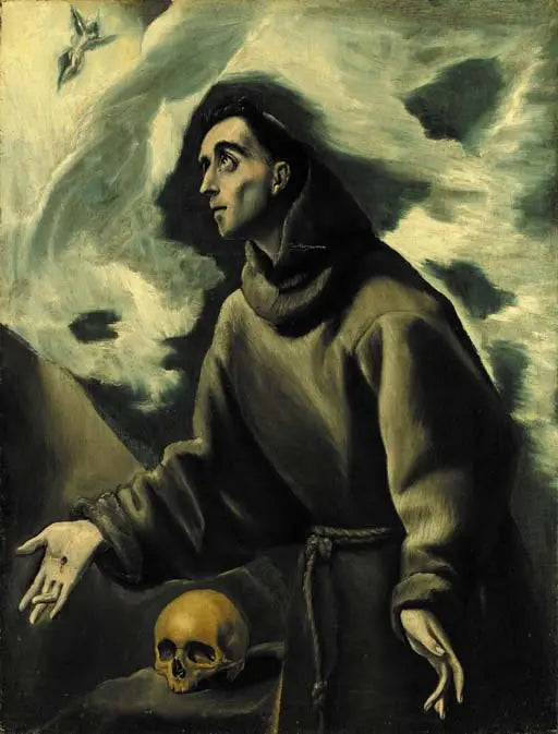 Saint François recevant les stigmatérs - El Greco