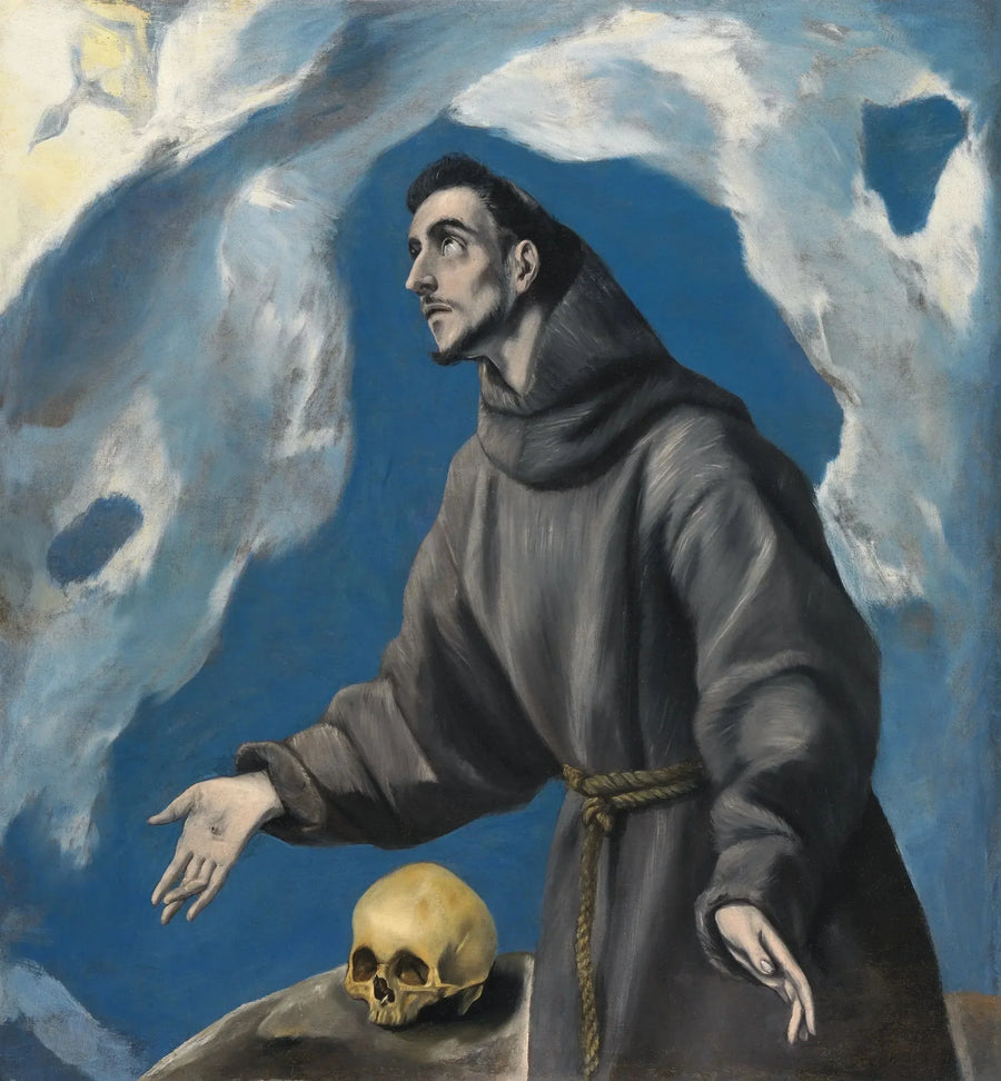 Saint François modtager stigmata - El Greco