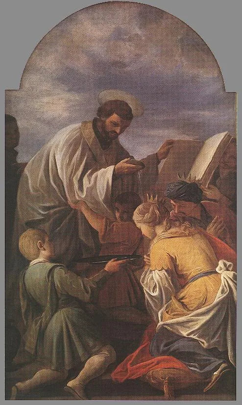 Saint François-Xavier - Andrea Pozzo