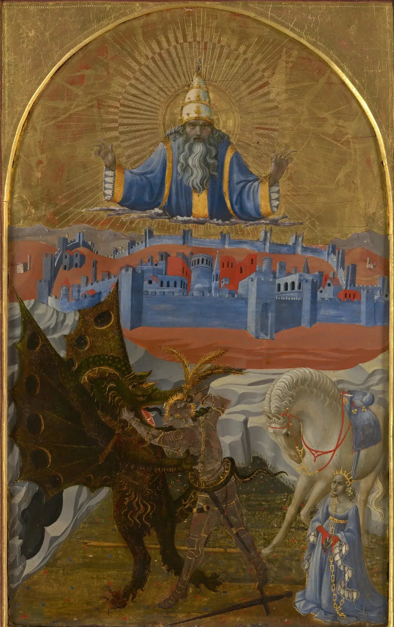 Saint Georges og Dragen - Paolo Uccello