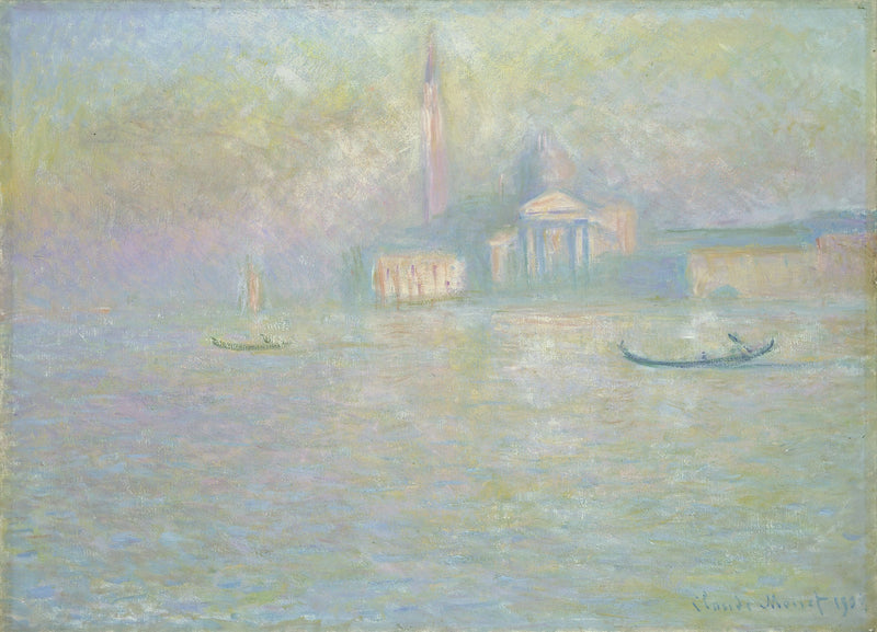 San Giorgio Maggiore i Venedig W1747 - Claude Monet