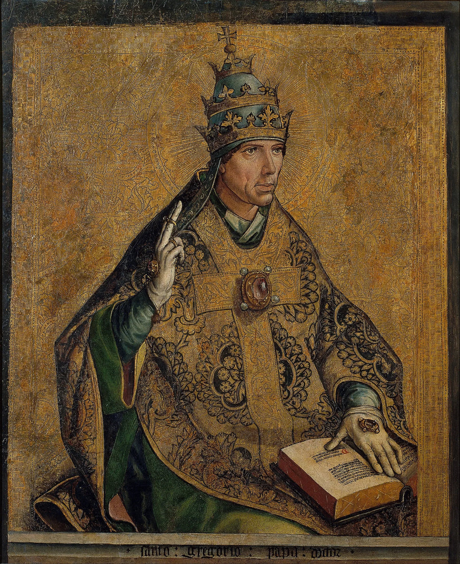 Saint Grégoire den Hellige - Pedro Berruguete
