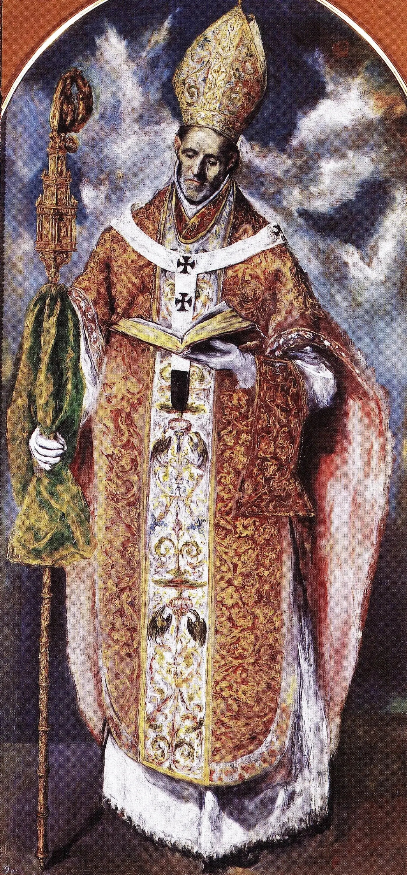 Saint Ildefonse de Tolède - El Greco image 1 reproduction réalisée par Alpha Reproduction