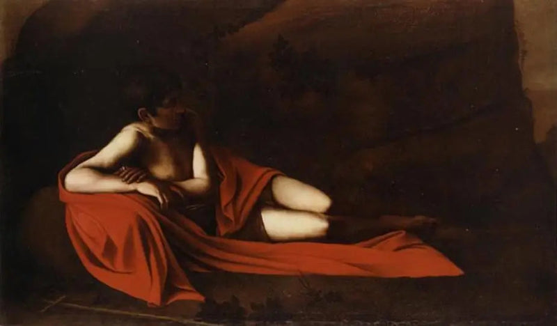 Den liggende Sankt Johannes Døberen - Caravaggio