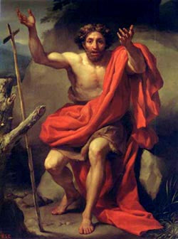 Saint Jean-Baptiste i ørkenen - Anton Raphael Mengs