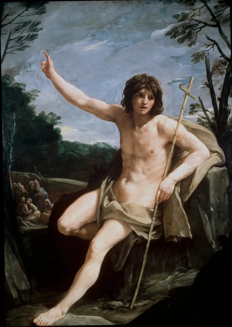 Saint Jean-Baptiste i ørkenen - Guido Reni