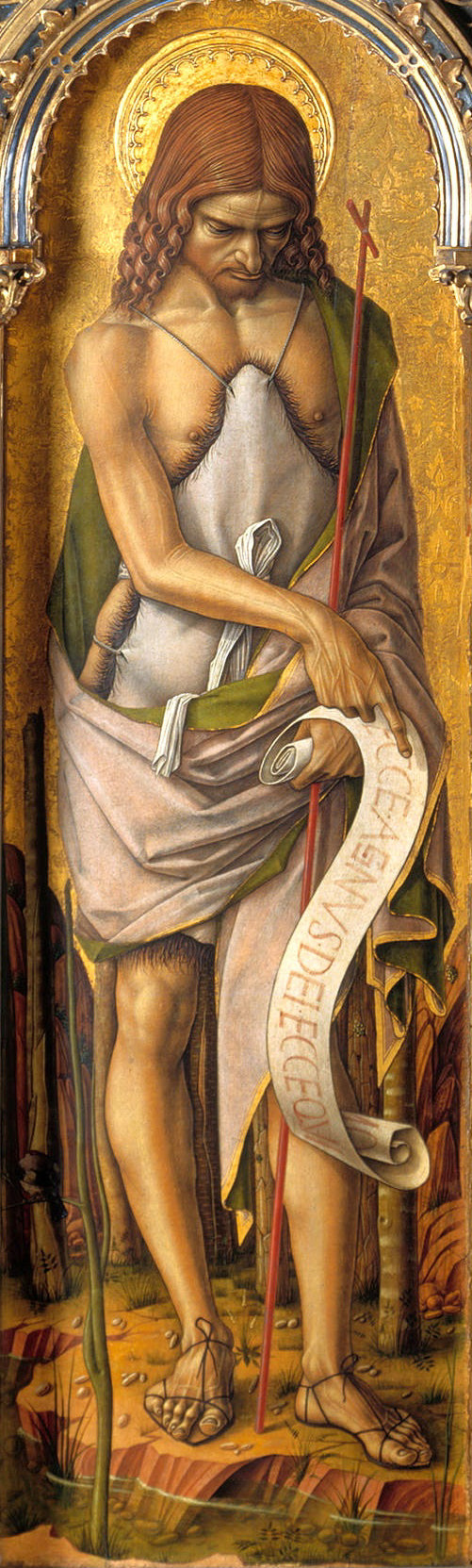 Sankt Johannes Døberen - Carlo Crivelli