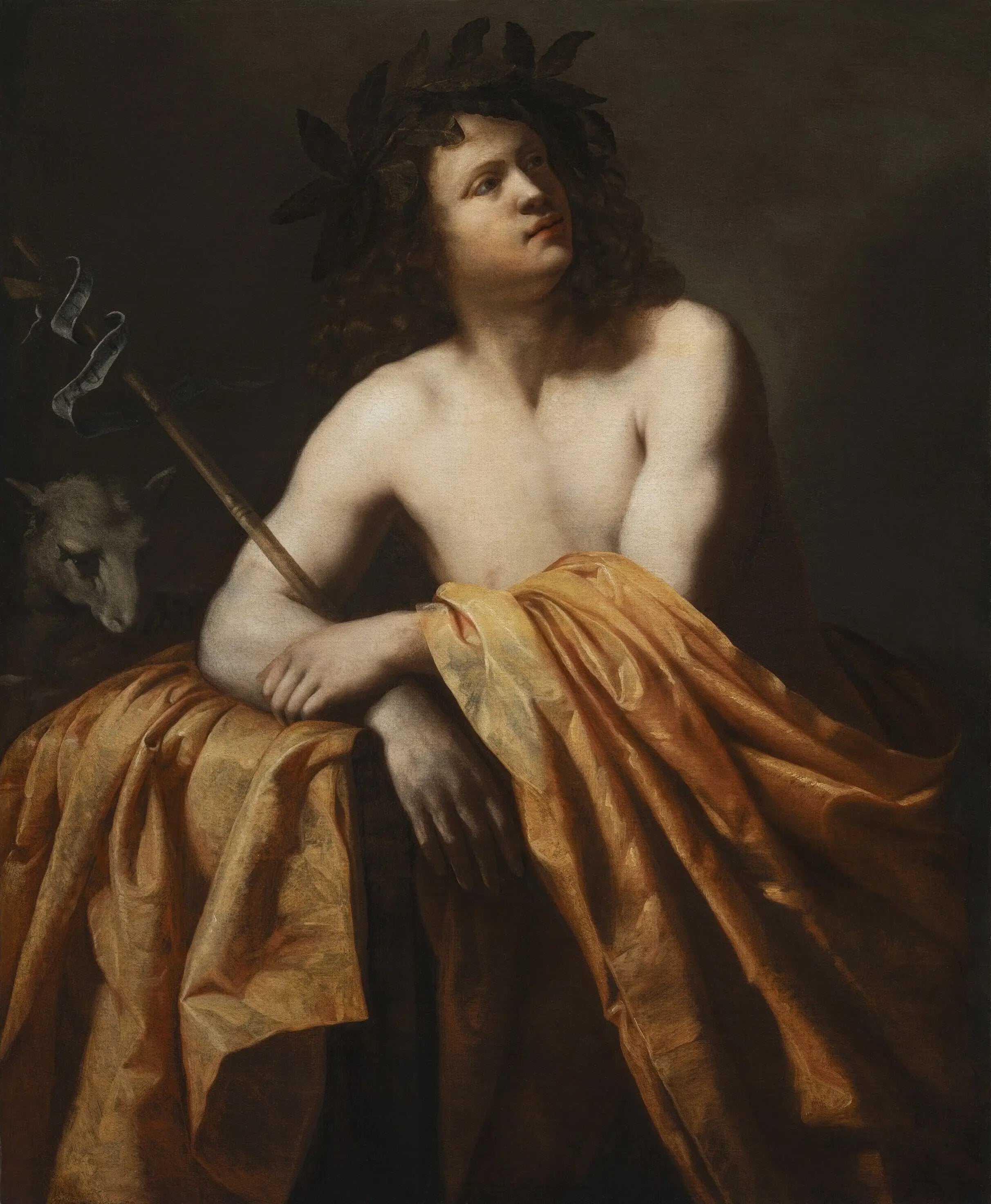 Saint Jean-Baptiste dans le désert - Artemisia Gentileschi - Alpha Reproduction