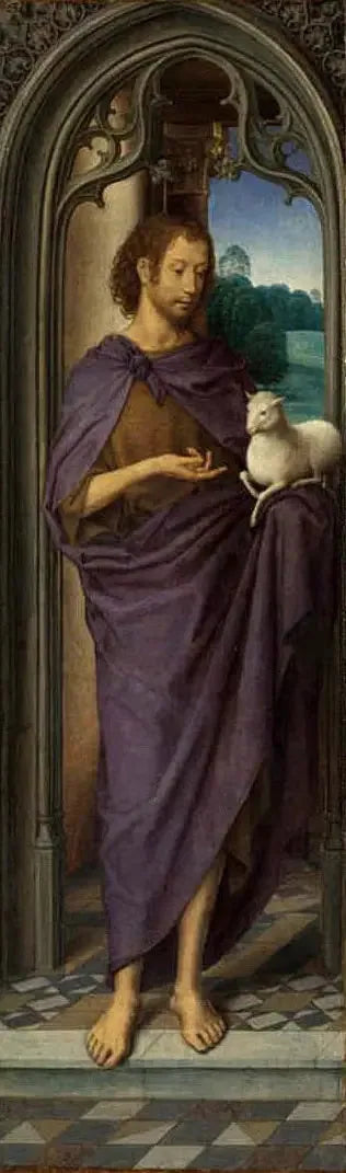 Sankt Johannes Døberen - Hans Memling