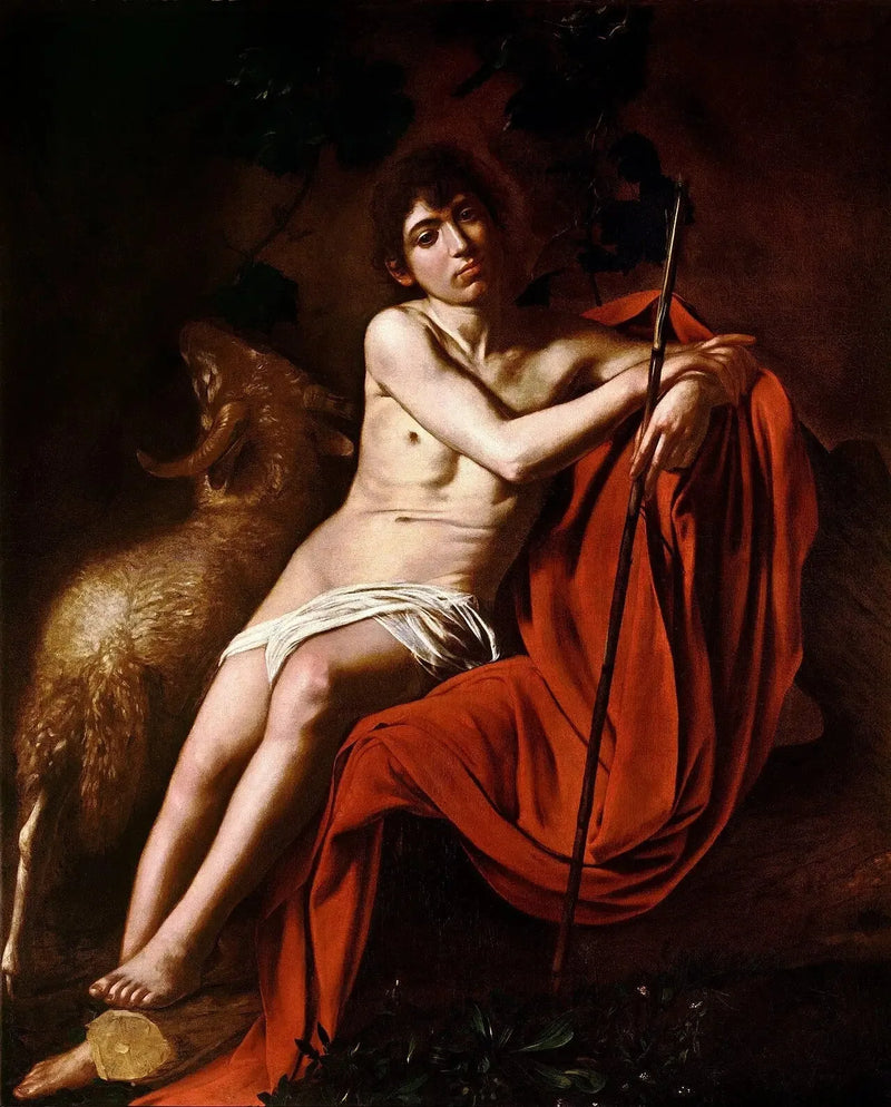 Sankt Johannes Døberen - Caravaggio