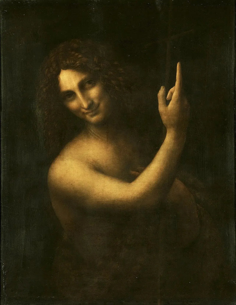 Sankt Johannes Døberen - Leonardo da Vinci