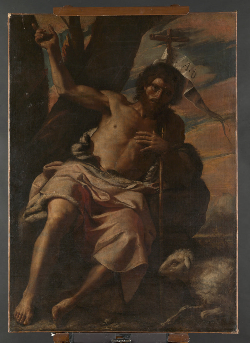 Saint Jean-Baptiste prædiker - Mattia Preti