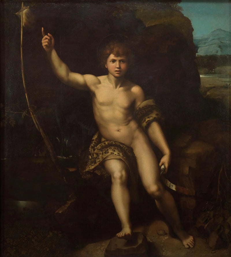 Sankt Johannes Døberen - Raphael Sanzio