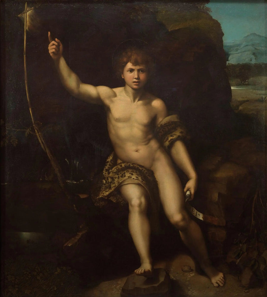 Sankt Johannes Døberen - Raphael Sanzio