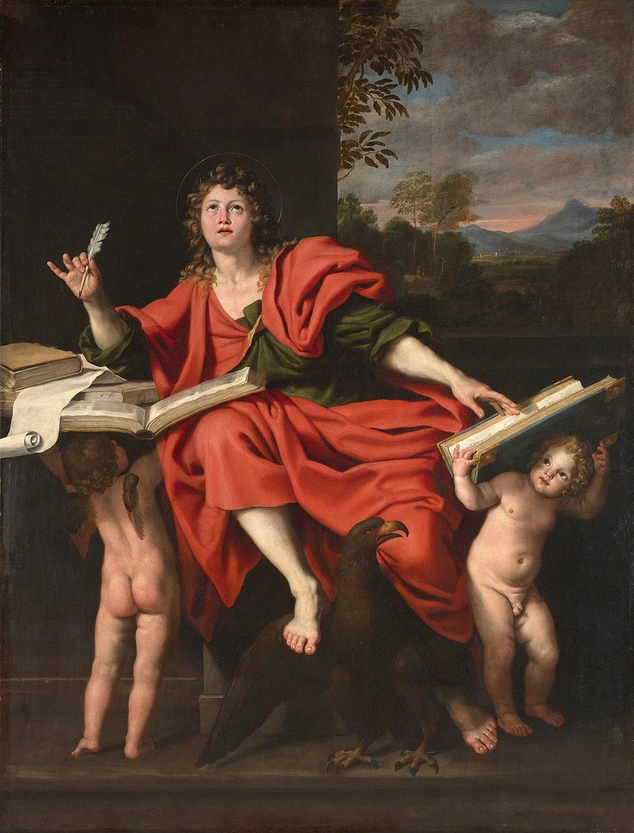Sankt Johannes Evangelisten - Domenichino
