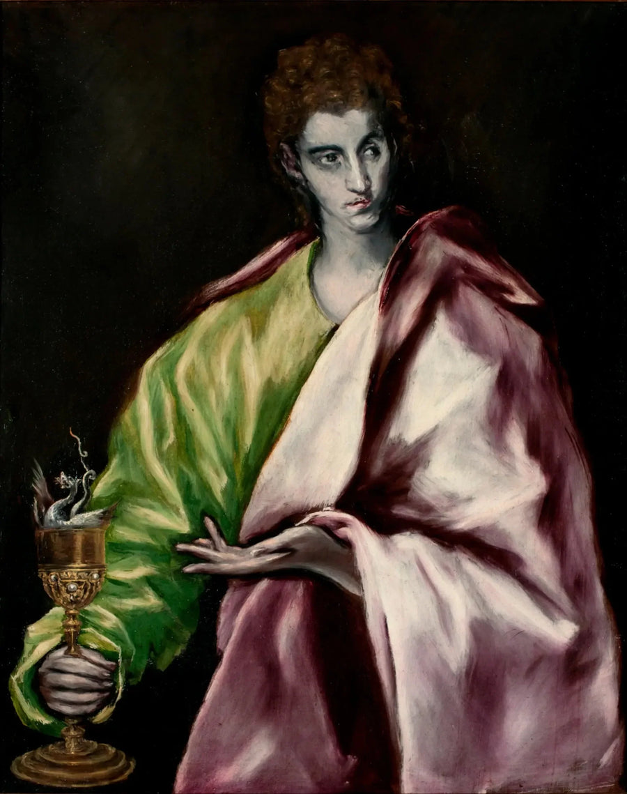 Saint Jean l'évangéliste - El Greco