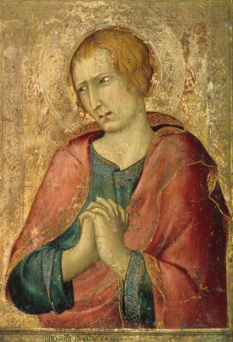 Saint Jean Evangelisten - Simone Martini