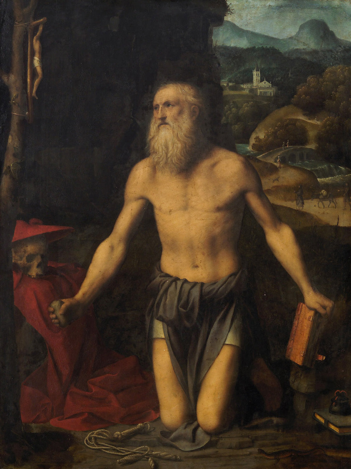 Saint Jérôme - Bernardino Luini - Alpha Reproduction