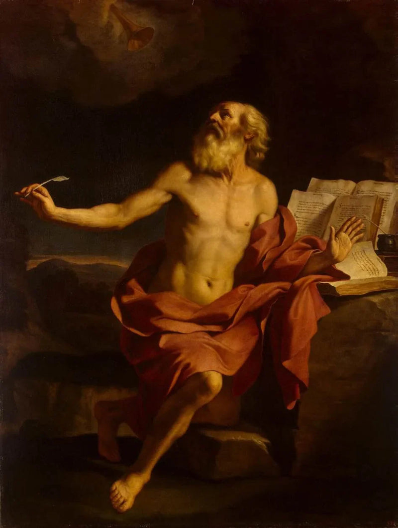 Sankt Jérôme i ørkenen - Guercino