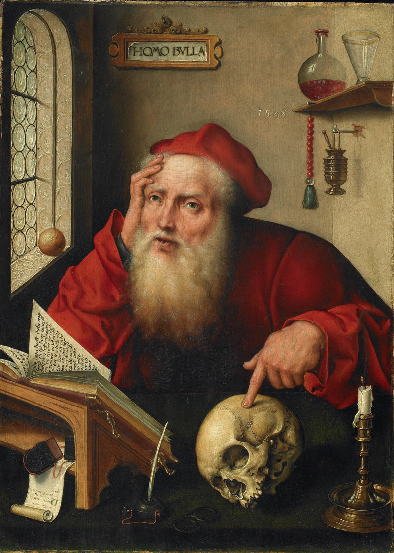 Sankt Hieronymus i sit arbejdsværelse - Joos van Cleve