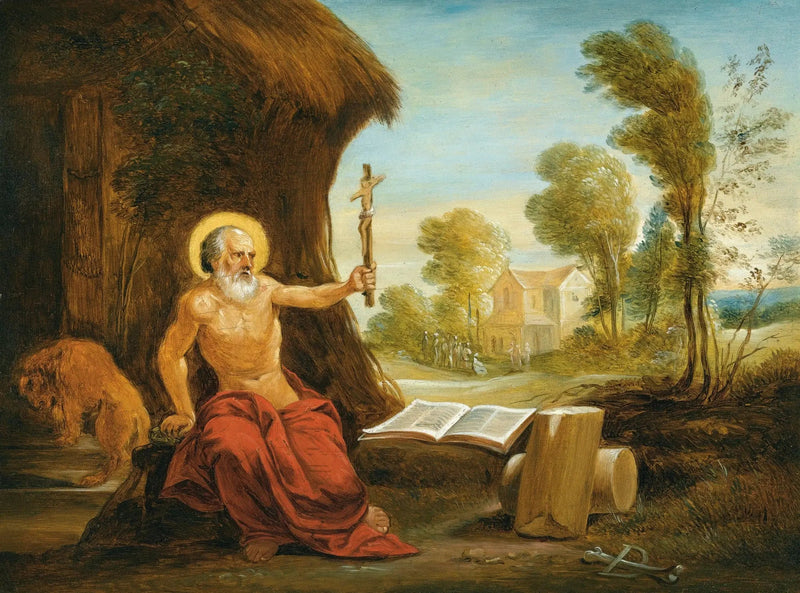 Saint Jérôme - David Teniers den Yngre