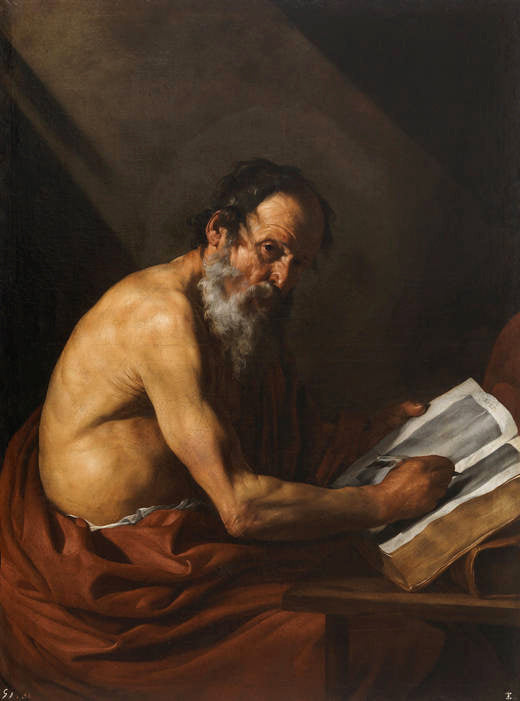 Sankt Jeronimus skriver - Jusepe de Ribera