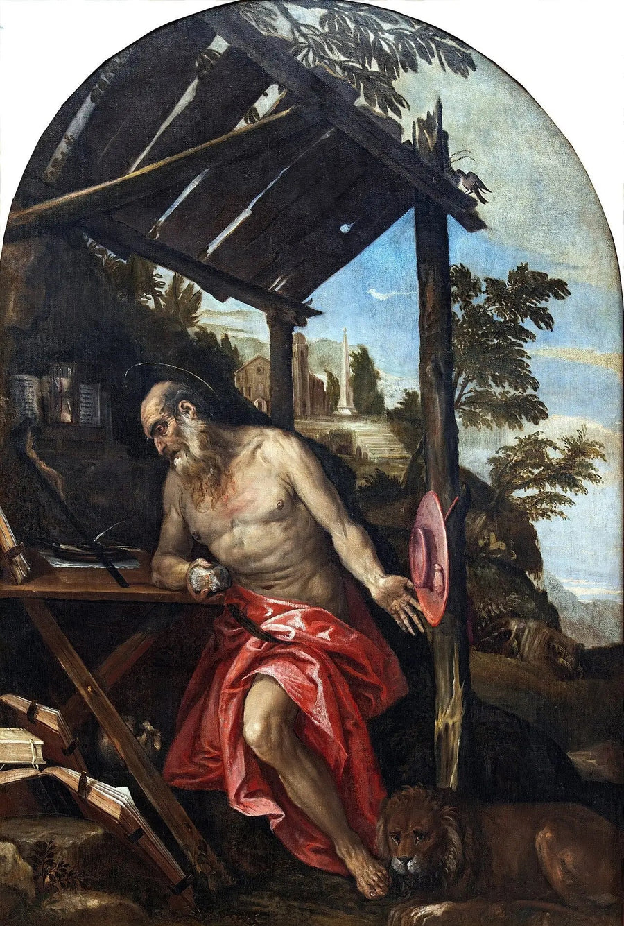 Saint Jérôme en pénitence San Girolamo pénitente - Paul Véronèse
