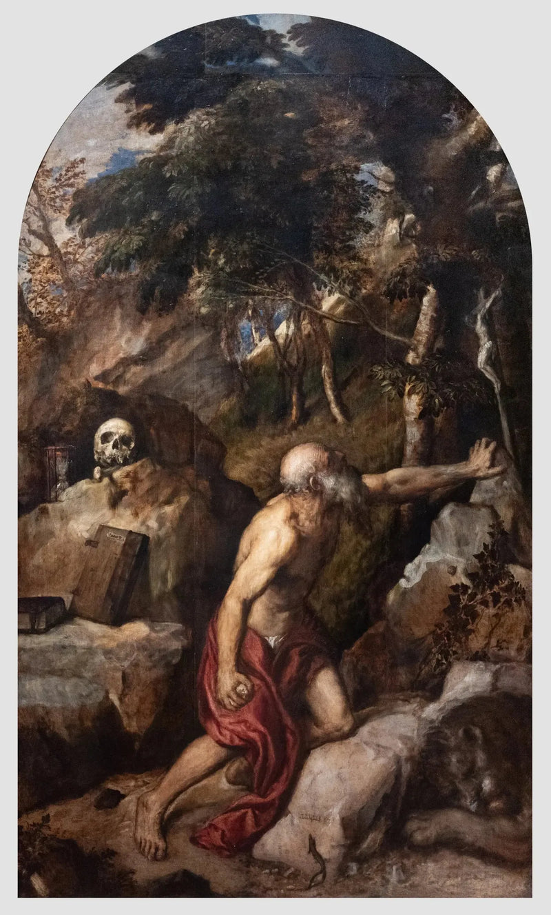 Saint Jérôme en pénitence - Titian