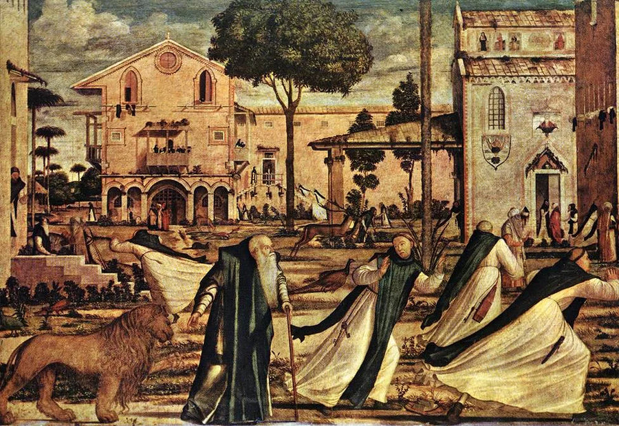 Saint Jérôme og løven - Vittore Carpaccio