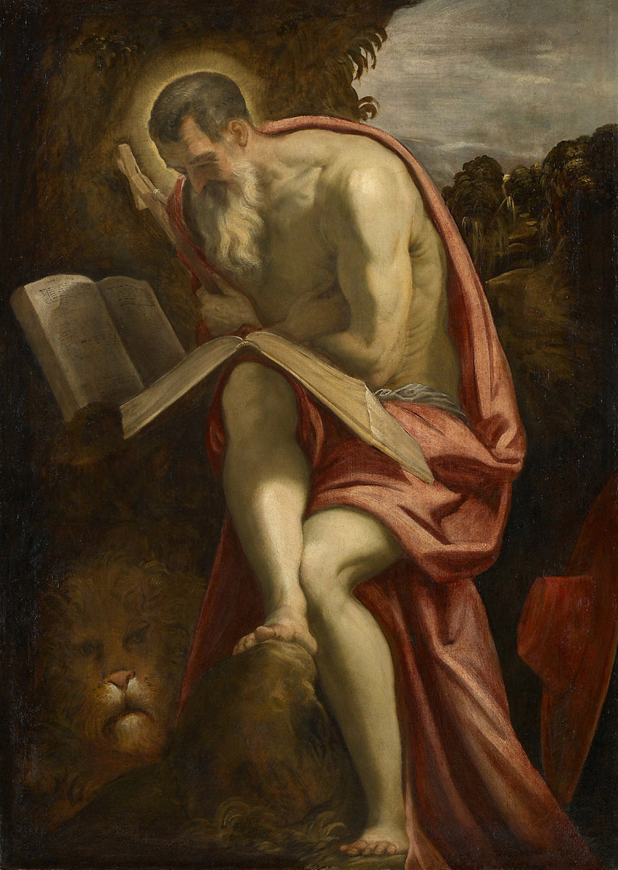Sankt Jérôme - Jacopo Tintoretto