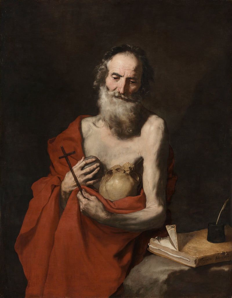 Sankt Jerom - Jusepe de Ribera