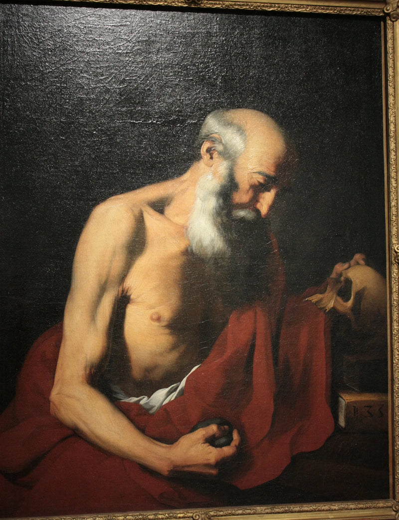 Sankt Jerom - Jusepe de Ribera