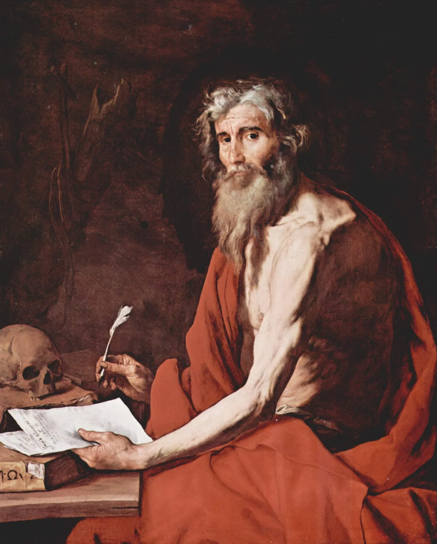 Sankt Jérôme - Jusepe de Ribera