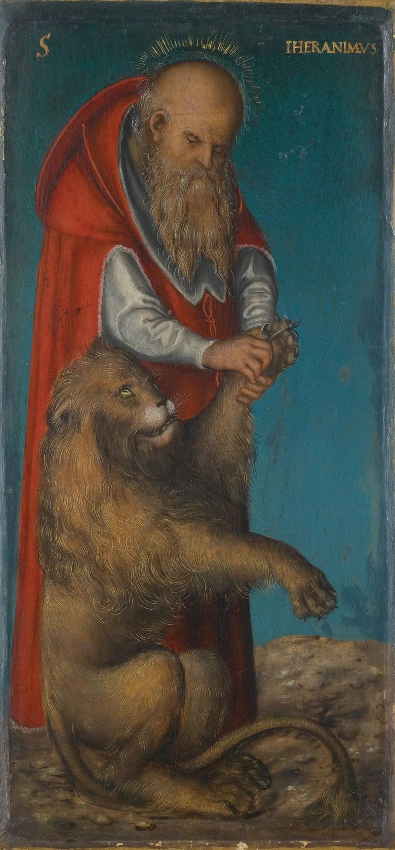 Sankt Jerom - Lucas Cranach den Ældre