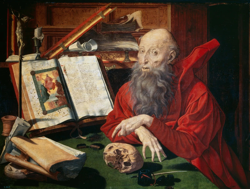 Sankt Jerom - Marinus van Reymerswale