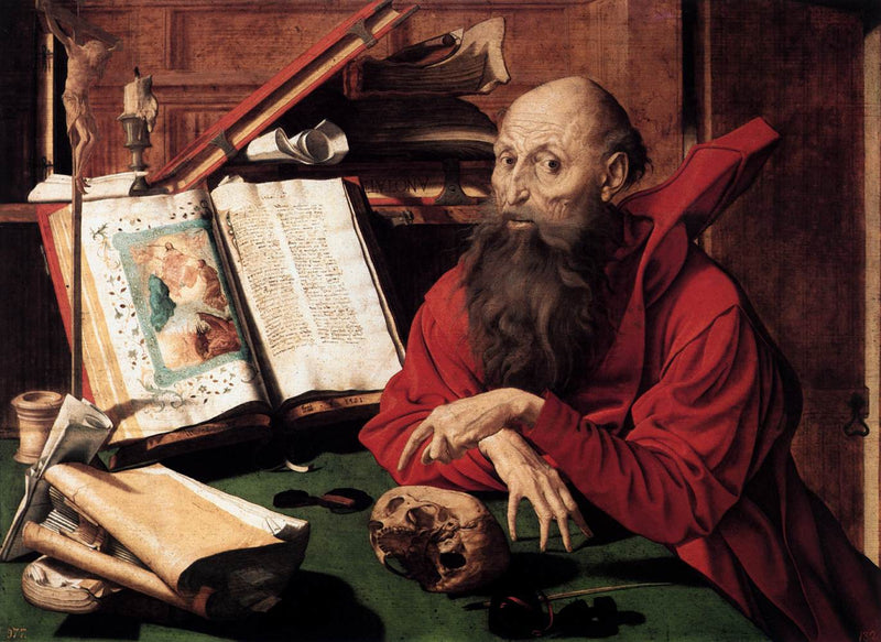 Sankt Jeromus - Marinus van Reymerswale