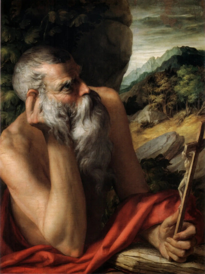 Sankt Jérôme - Parmigianino