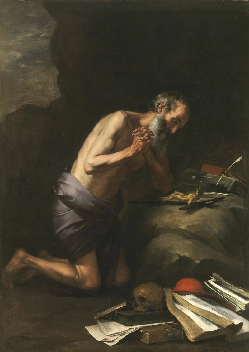 Saint Jérôme penitente - Bartolomé Esteban Murillo