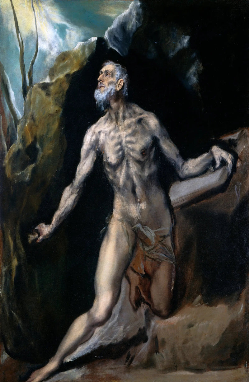 Saint Jérôme penitenten - El Greco