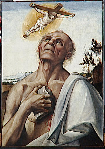 Saint Jérôme pénitent en extase - Luca Signorelli - Alpha Reproduction