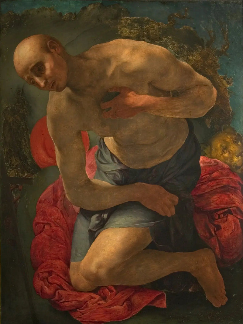 Saint Jérôme botfæstning - Pontormo