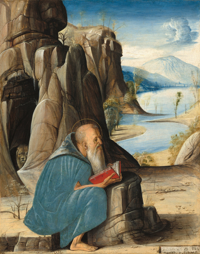 Sankt Jeromus Læser - Alvise Vivarini