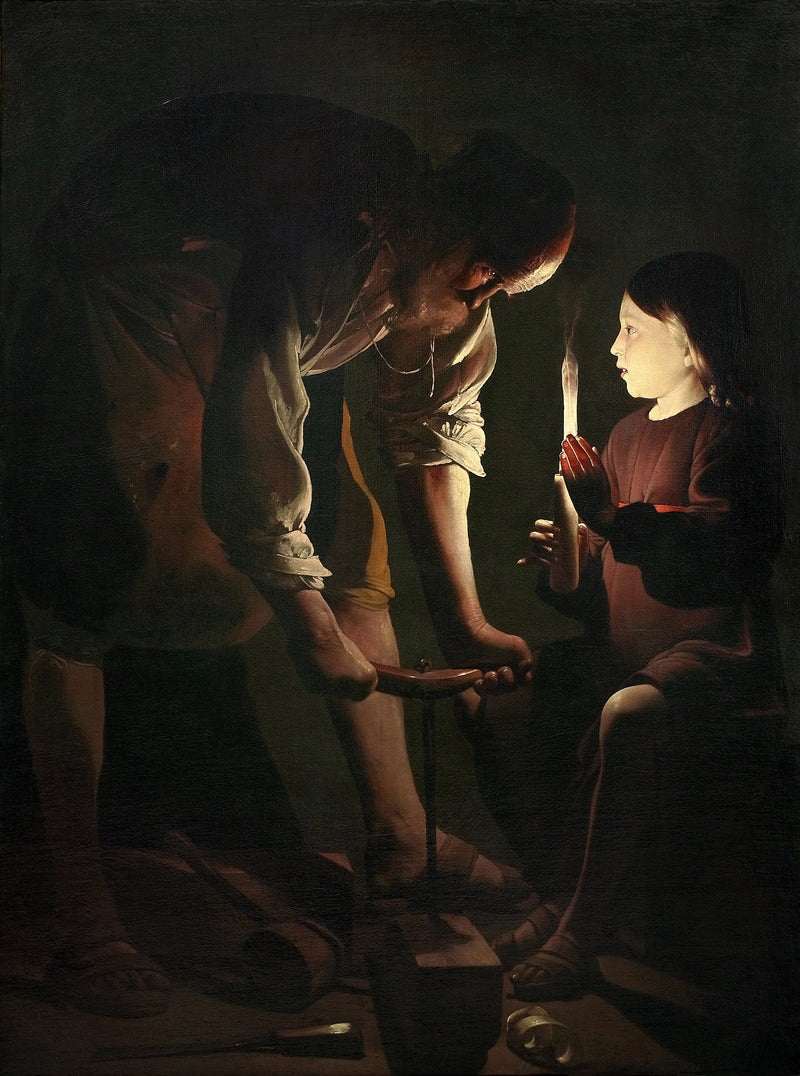 Saint Joseph tømrer - Georges de La Tour